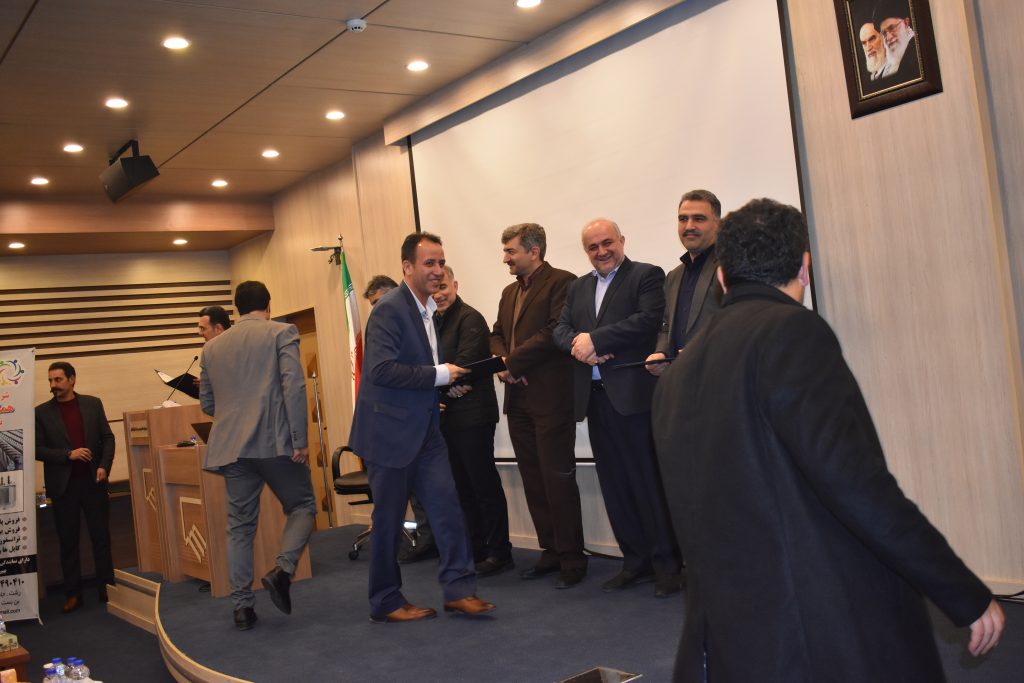 تجلیل از پیمانکاران برتر برق استان گیلان - 4